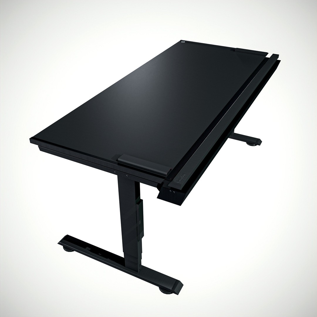 Gaming RGB Desk 3D Model – Low Poly PBR Asset for Unity & Unreal - View 9