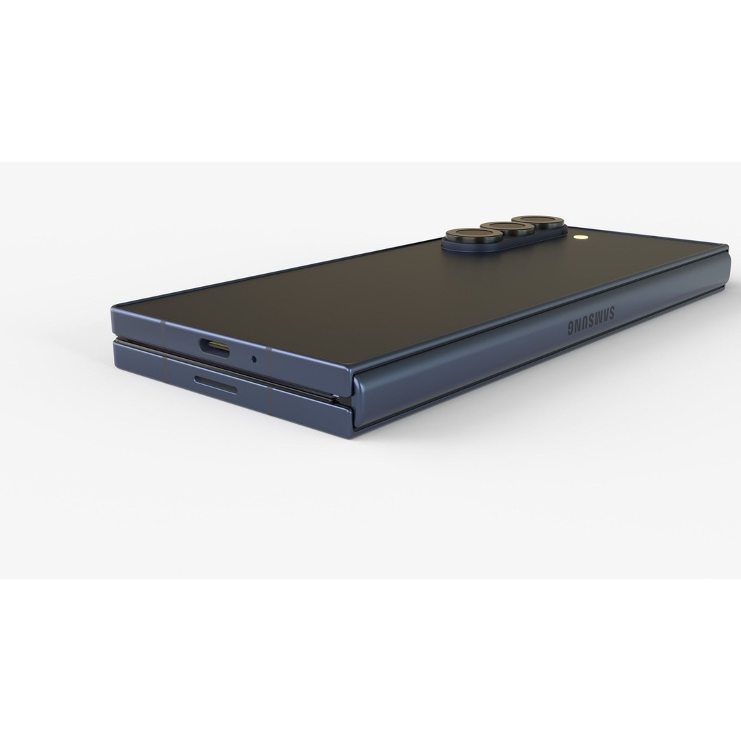 Samsung Galaxy Z Fold 6 3D Model – Realistic Rigged Animation, FBX - View 7