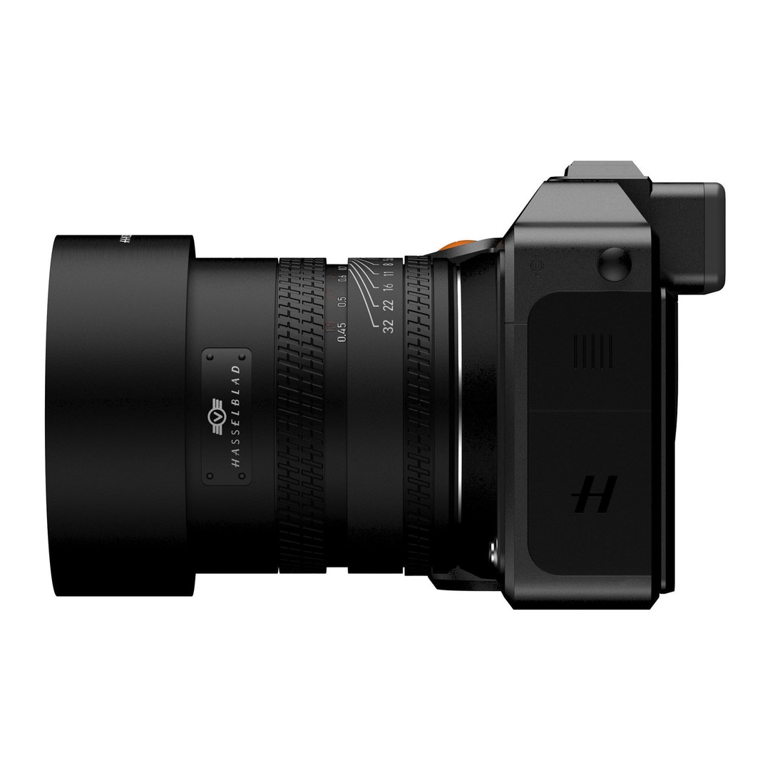 Hasselblad X2D 100C 3D Model – Realistic Camera Asset, FBX, OBJ - View 5