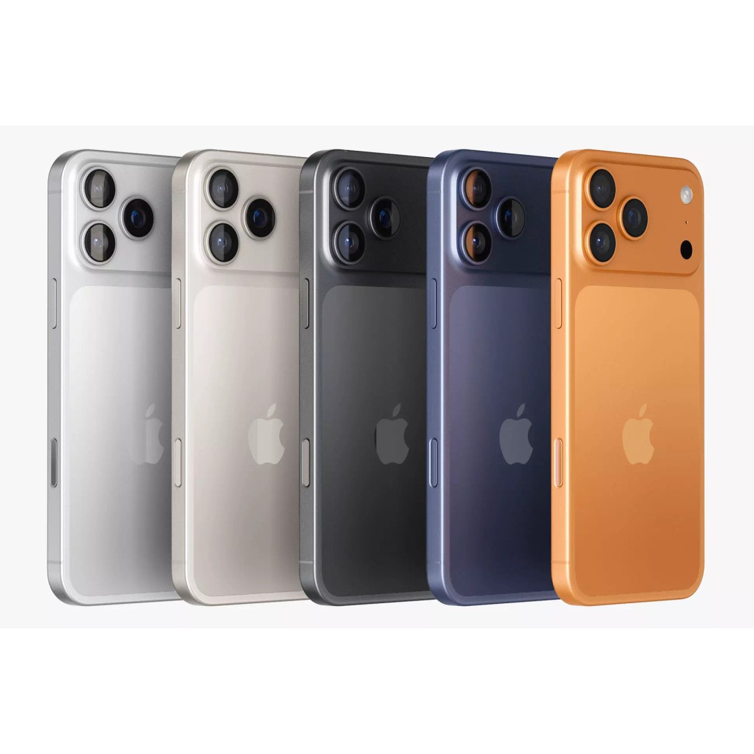Apple iPhone 17 Pro Max v2 3D Model – Realistic PBR Game Asset, Blender, FBX - View 11