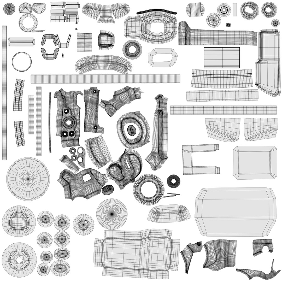 Canon EOS R50 3D Model – Low Poly Mirrorless Camera, PBR Textures