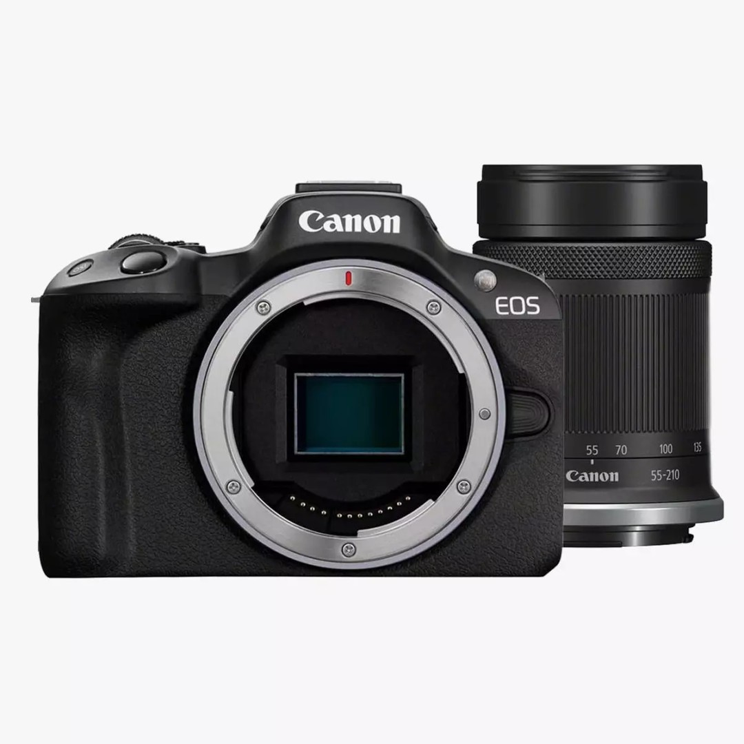 Canon EOS R50 3D Model – Low Poly Mirrorless Camera, PBR Textures - View 2
