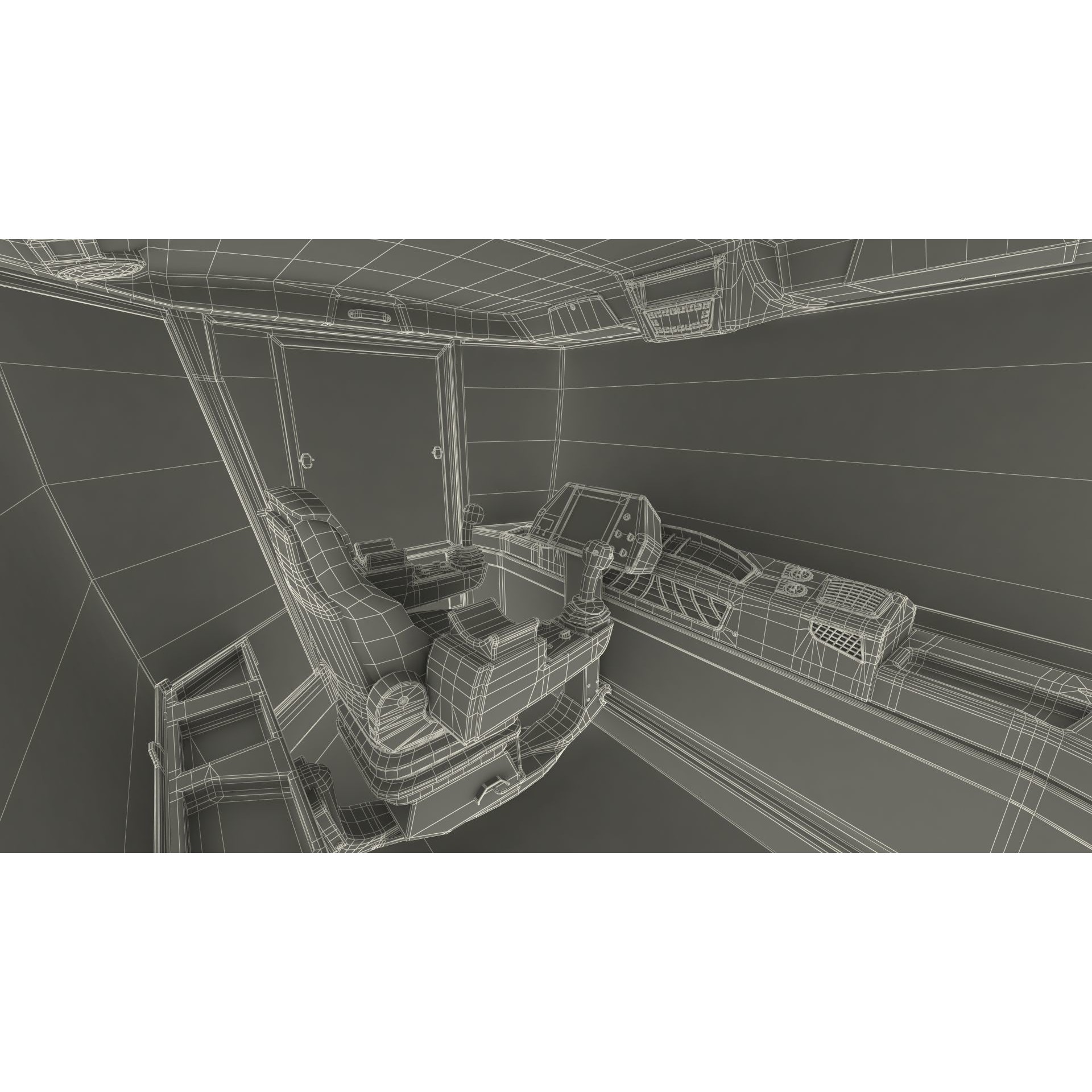 Bomag RS500 Recycler Stabilizer - Rigged 3D Model