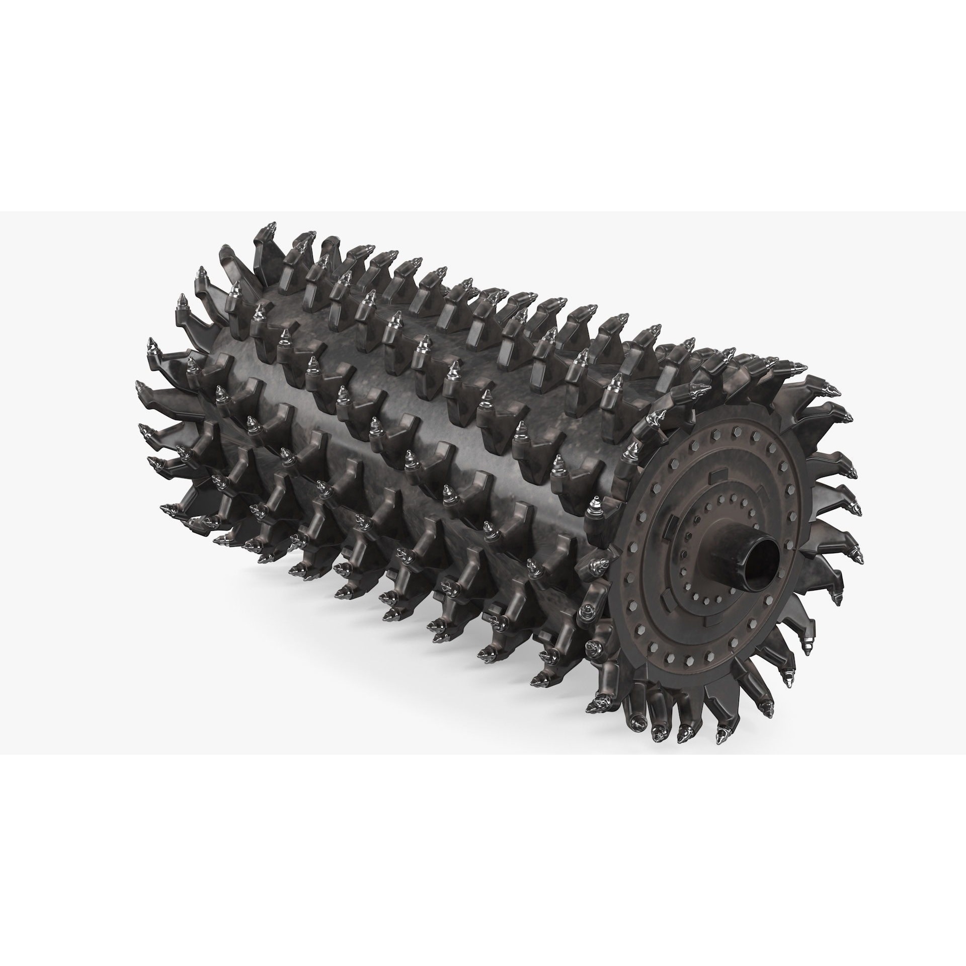 Bomag RS500 Recycler Stabilizer - Rigged 3D Model - View 17