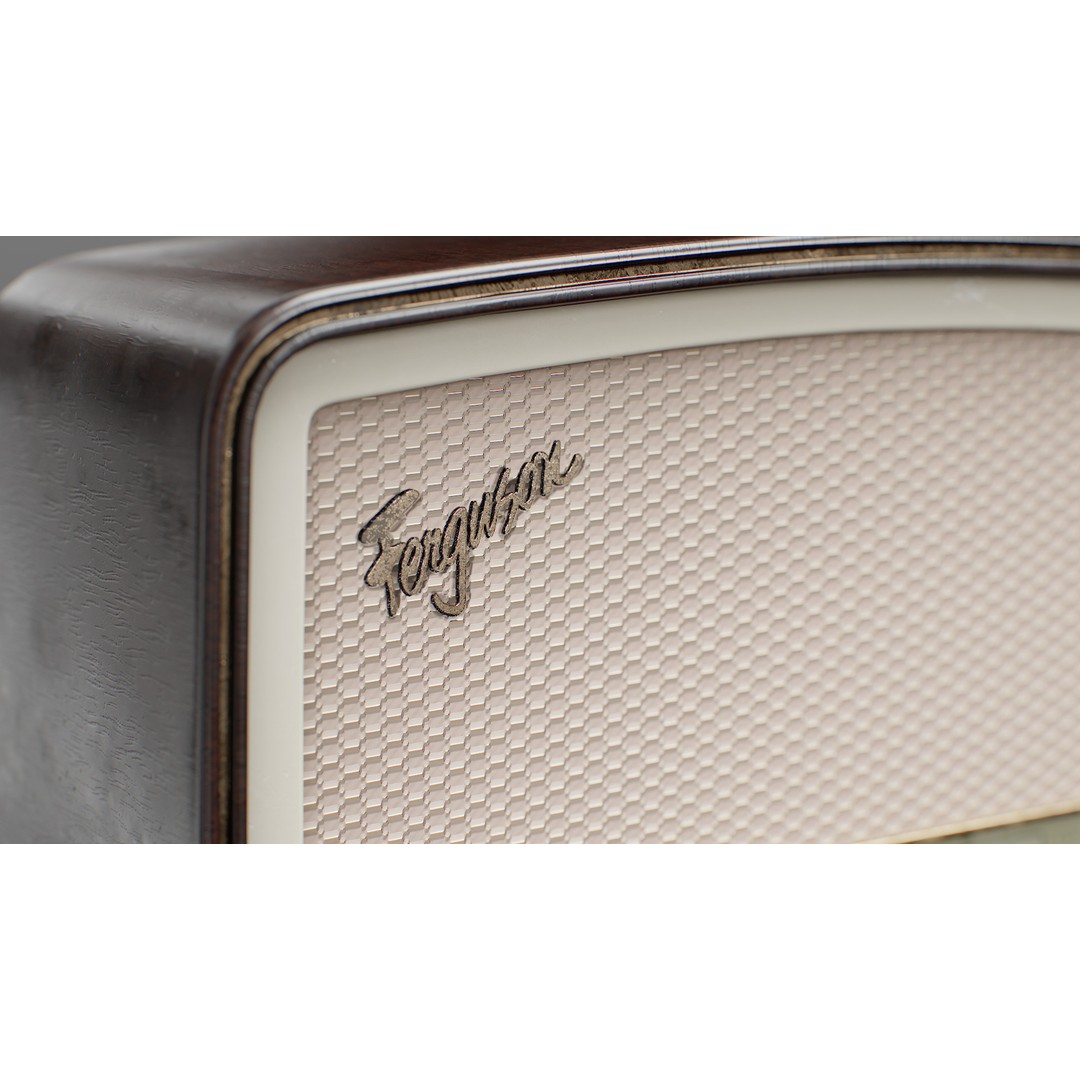 Vintage Ferguson Radio 3D Model – Low Poly Game Ready Asset, FBX - View 15