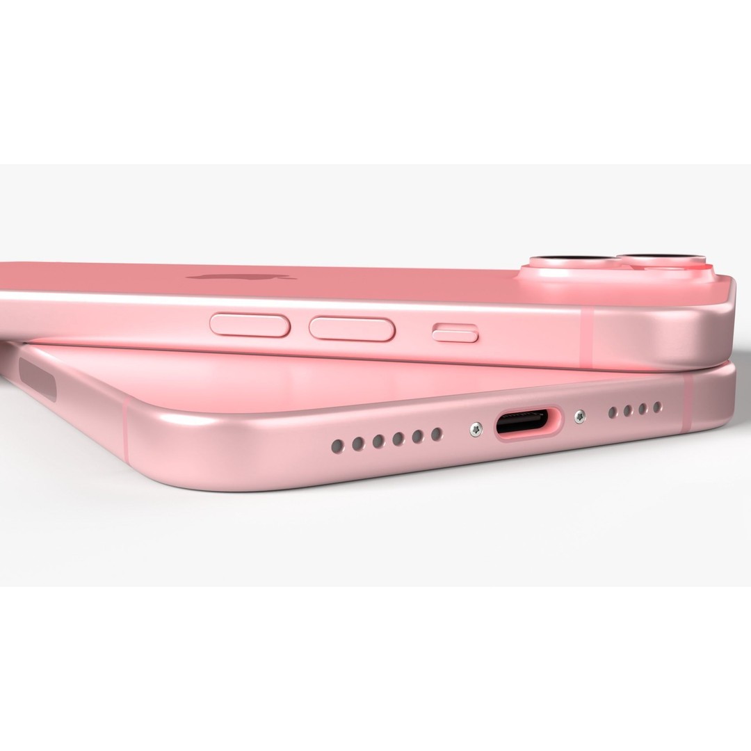 Apple iPhone 15 3D Model – Game Ready PBR Asset, FBX & OBJ - View 10