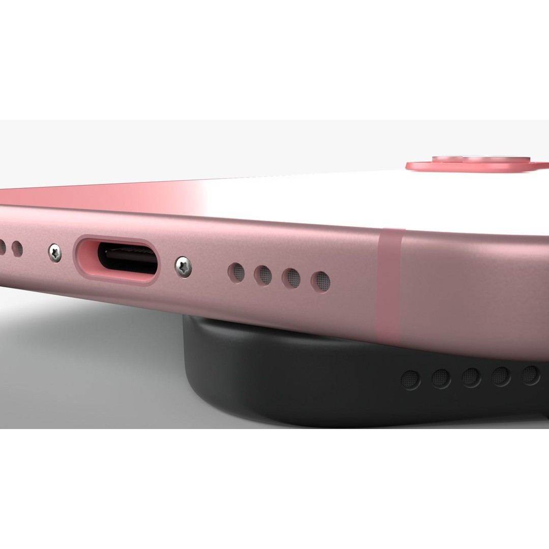 Apple iPhone 15 3D Model – Game Ready PBR Asset, FBX & OBJ - View 9