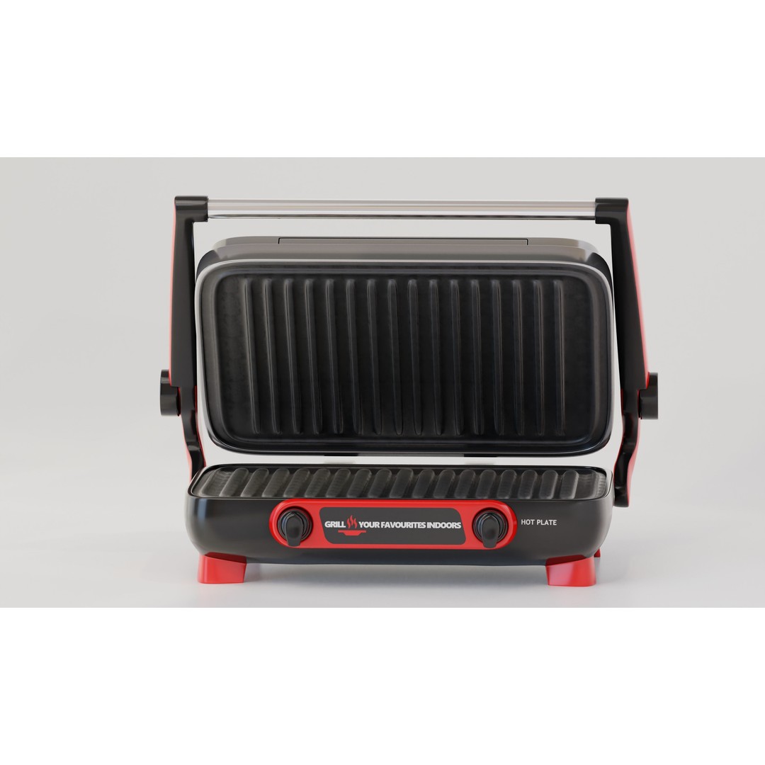 Modern Toaster Grill 3D Model – PBR Game-Ready Asset, FBX - View 4