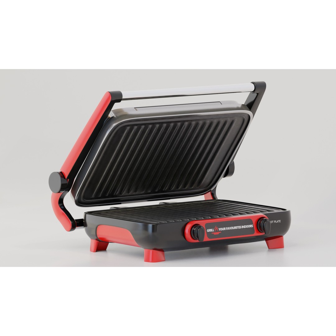 Modern Toaster Grill 3D Model – PBR Game-Ready Asset, FBX - View 6