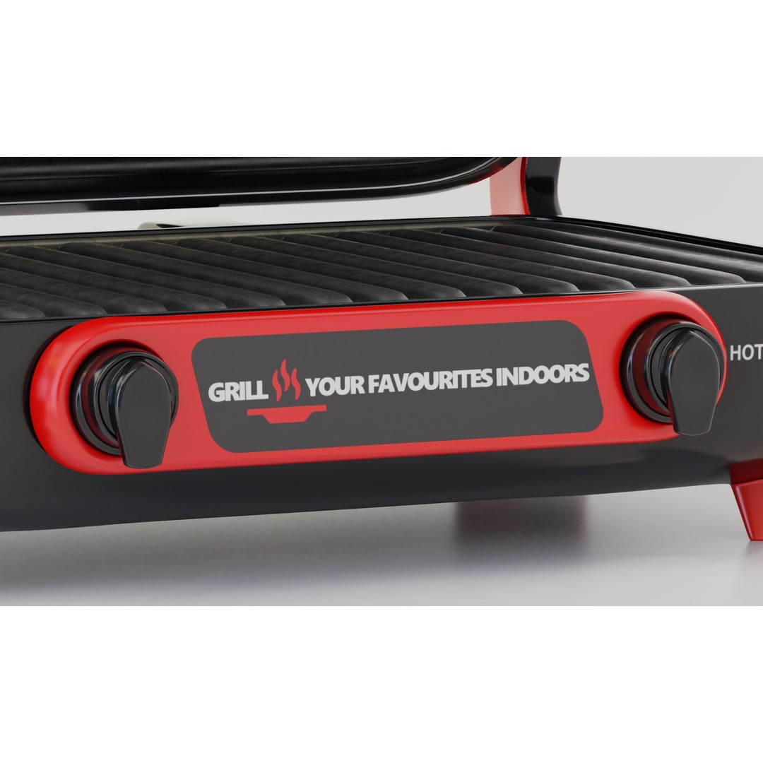 Modern Toaster Grill 3D Model – PBR Game-Ready Asset, FBX - View 7