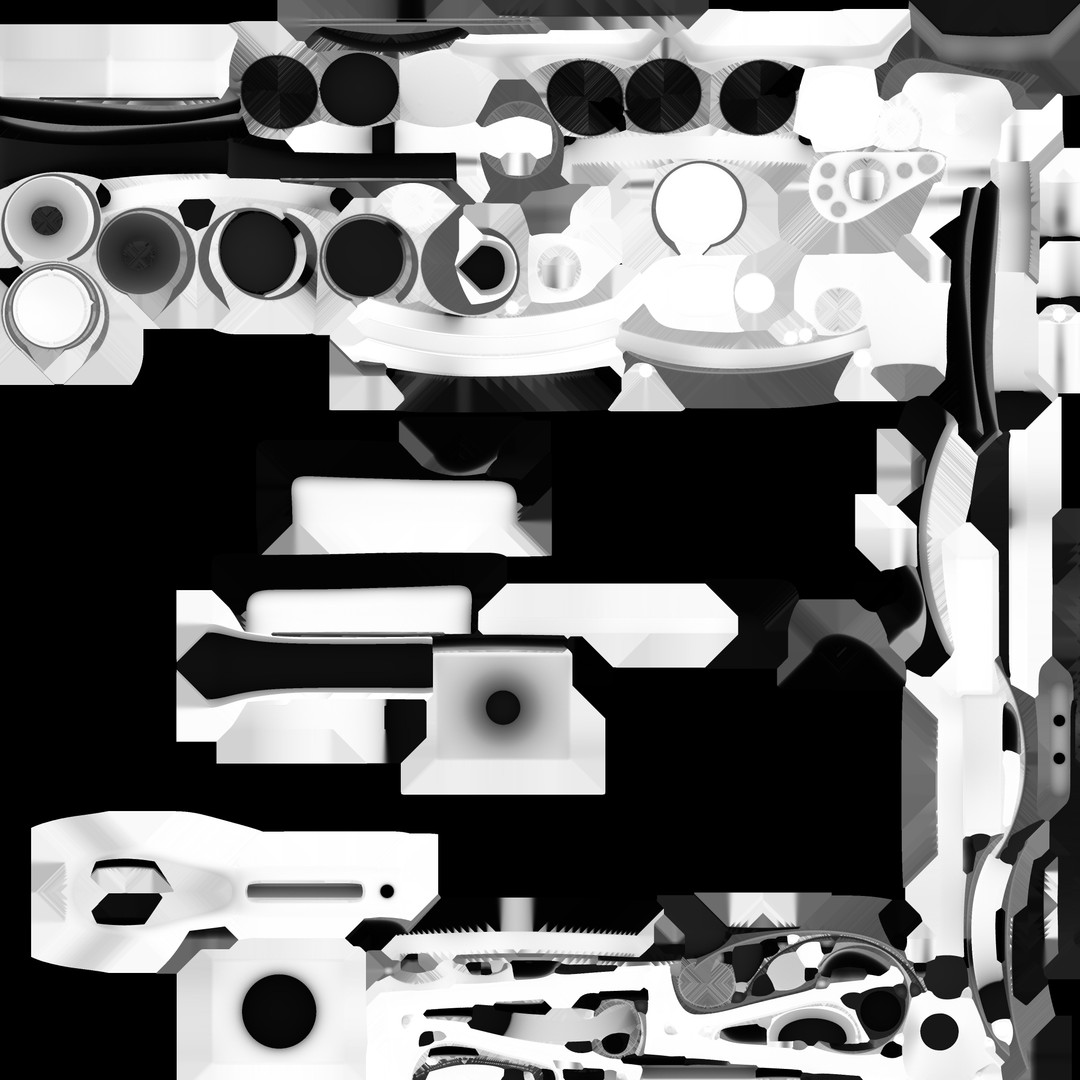 Handheld Gimbal 3D Model – High Poly PBR Asset for Video Production