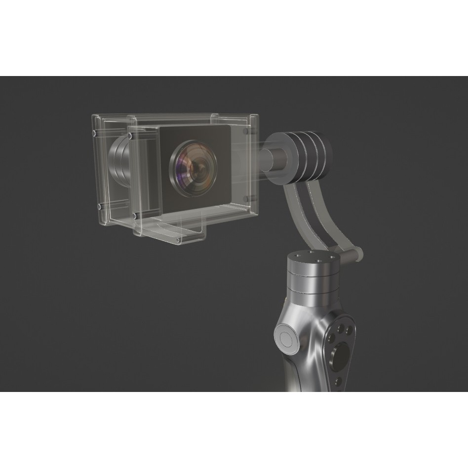 Handheld Gimbal 3D Model – High Poly PBR Asset for Video Production - View 5
