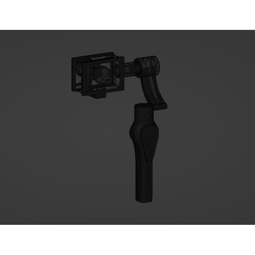 Handheld Gimbal 3D Model – High Poly PBR Asset for Video Production - View 8