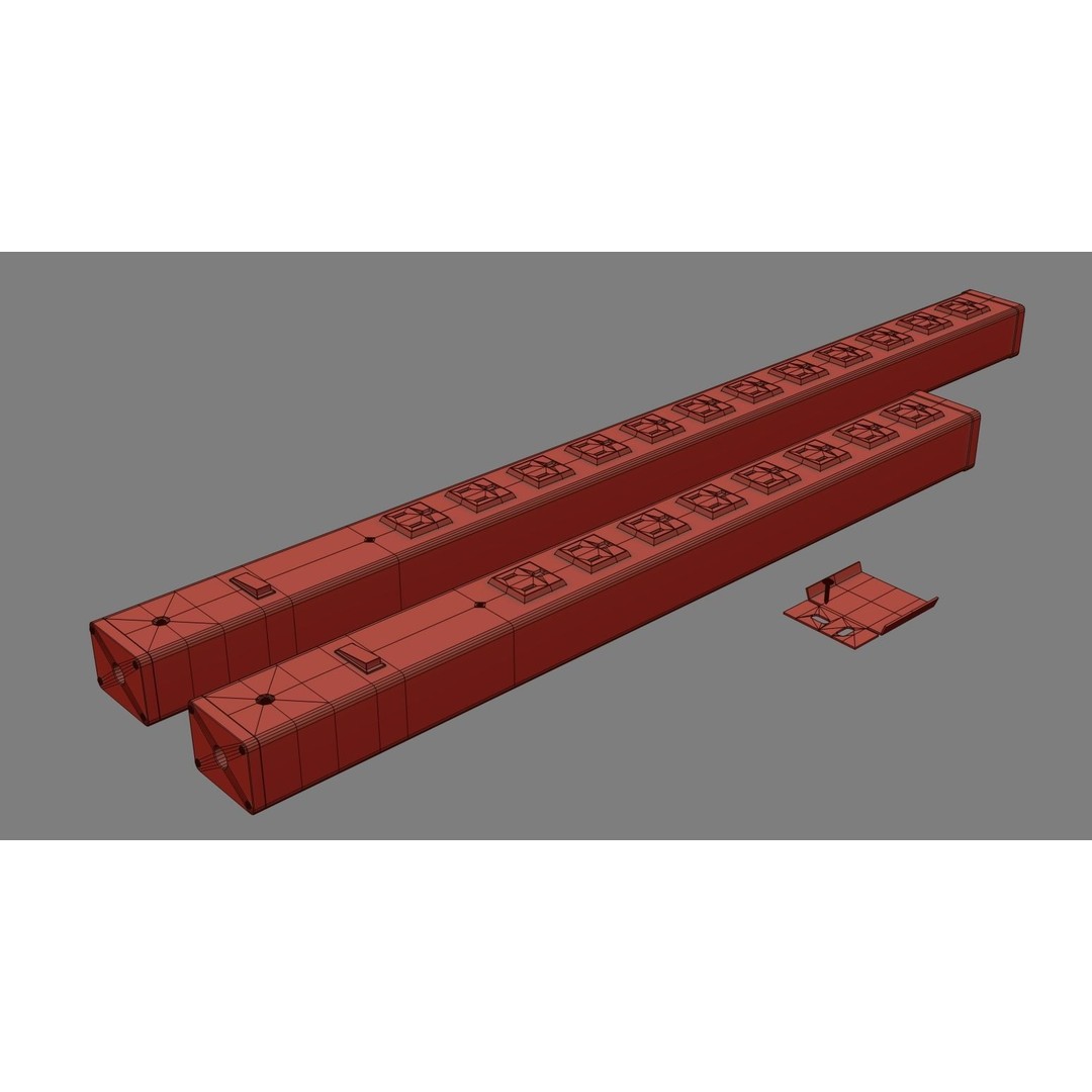 Multi Switch Electrical 3D Model – Low Poly PBR Asset, FBX/Blender - View 15