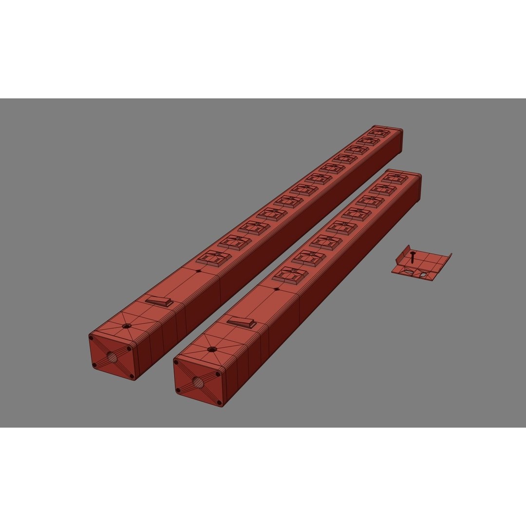 Multi Switch Electrical 3D Model – Low Poly PBR Asset, FBX/Blender - View 17