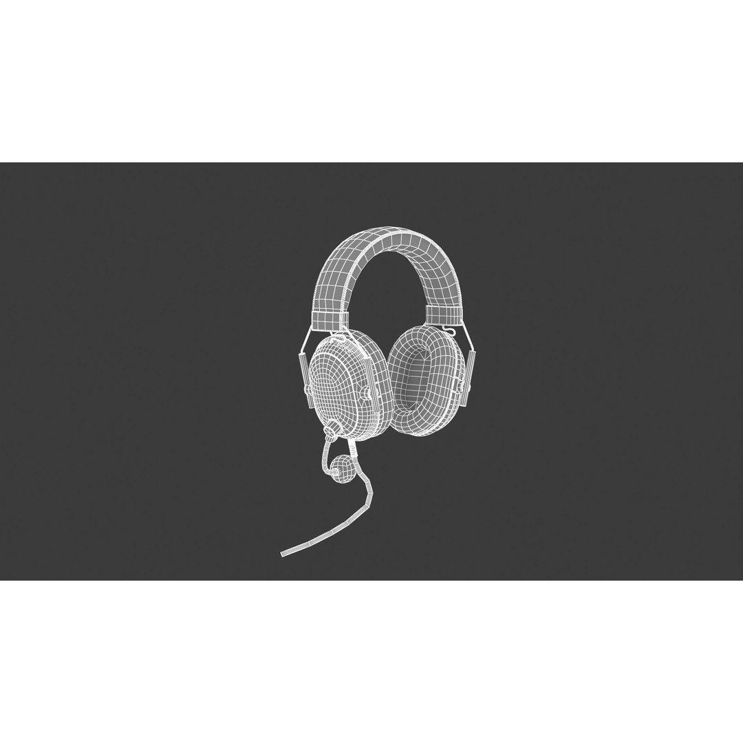 Blackshark V2 Headphone 3D Model – High Poly PBR Asset, FBX & OBJ Formats - View 27