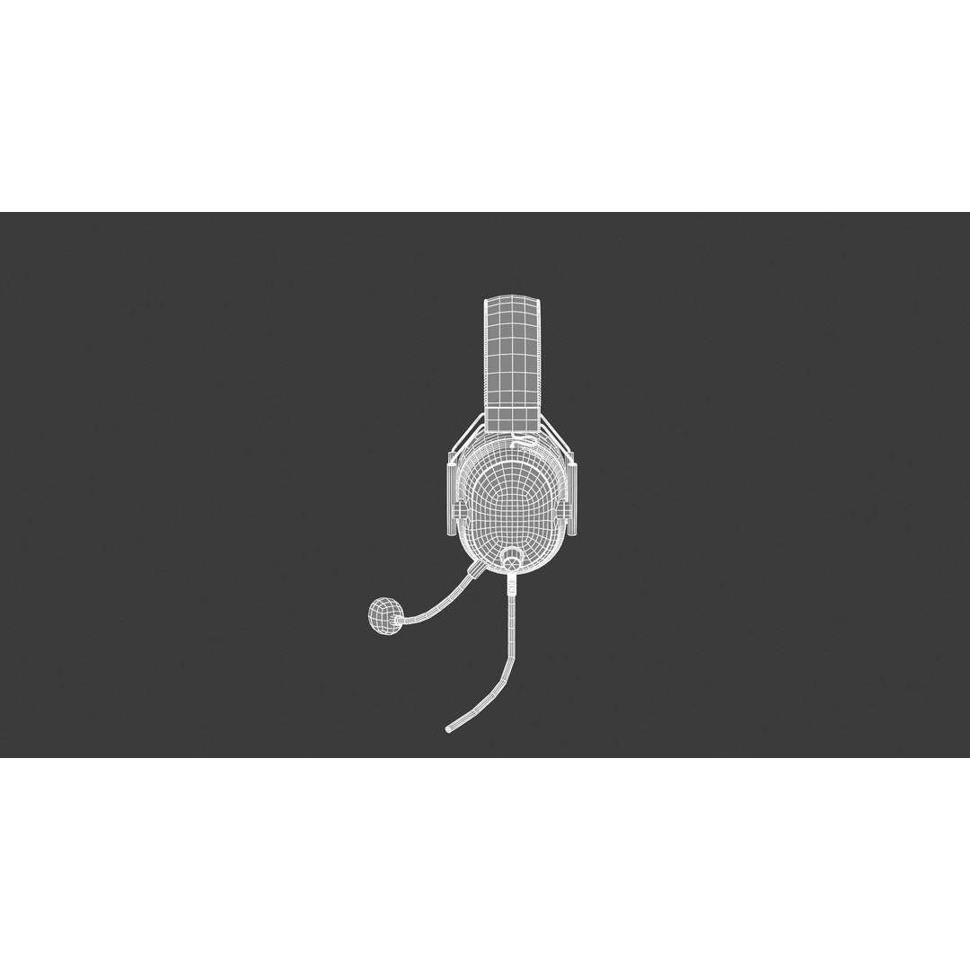 Blackshark V2 Headphone 3D Model – High Poly PBR Asset, FBX & OBJ Formats - View 28