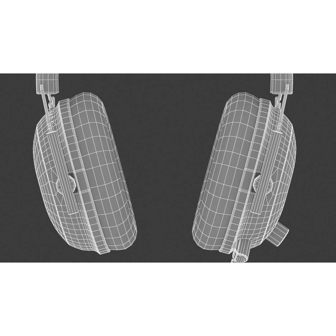 Blackshark V2 Headphone 3D Model – High Poly PBR Asset, FBX & OBJ Formats - View 32