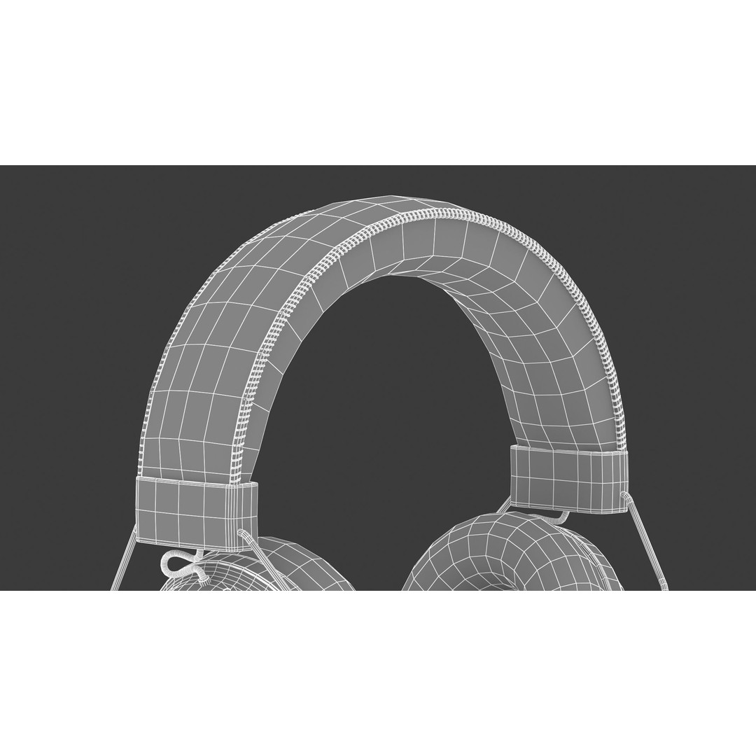 Blackshark V2 Headphone 3D Model – High Poly PBR Asset, FBX & OBJ Formats - View 33