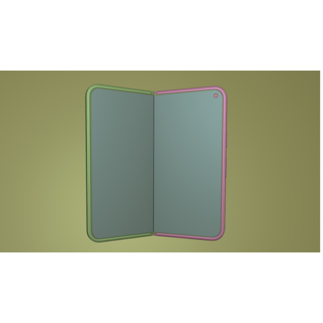 Google Pixel 9 Pro Fold 3D Model – Rigged Animated, PBR Textures, FBX - View 11