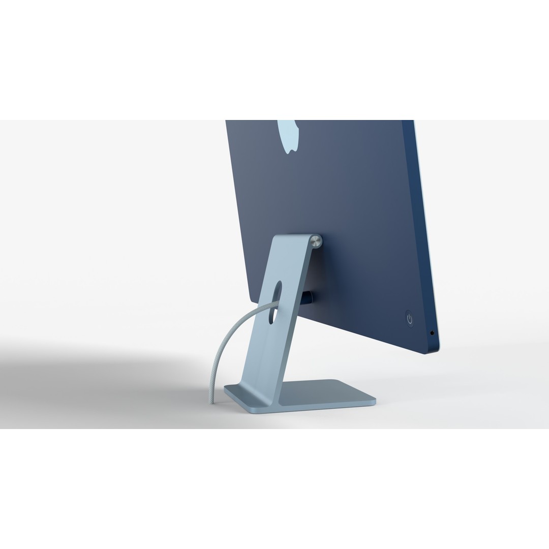 Apple iMac 3D Model – High Poly PBR Computer with Keyboard and Mouse - View 10