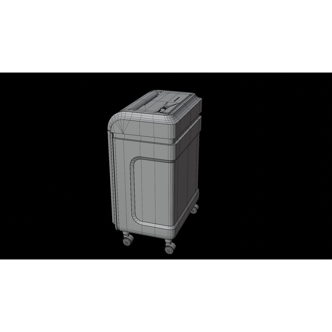Shredder 3D Model – Low Poly PBR Game Asset, FBX, OBJ, Blender - View 17