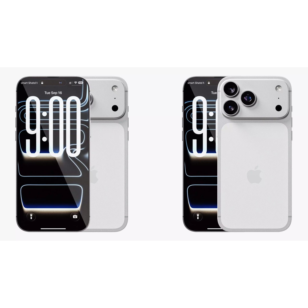 Apple iPhone 17 Pro Max Silver 3D Model – High Poly PBR Asset, FBX, OBJ - View 5