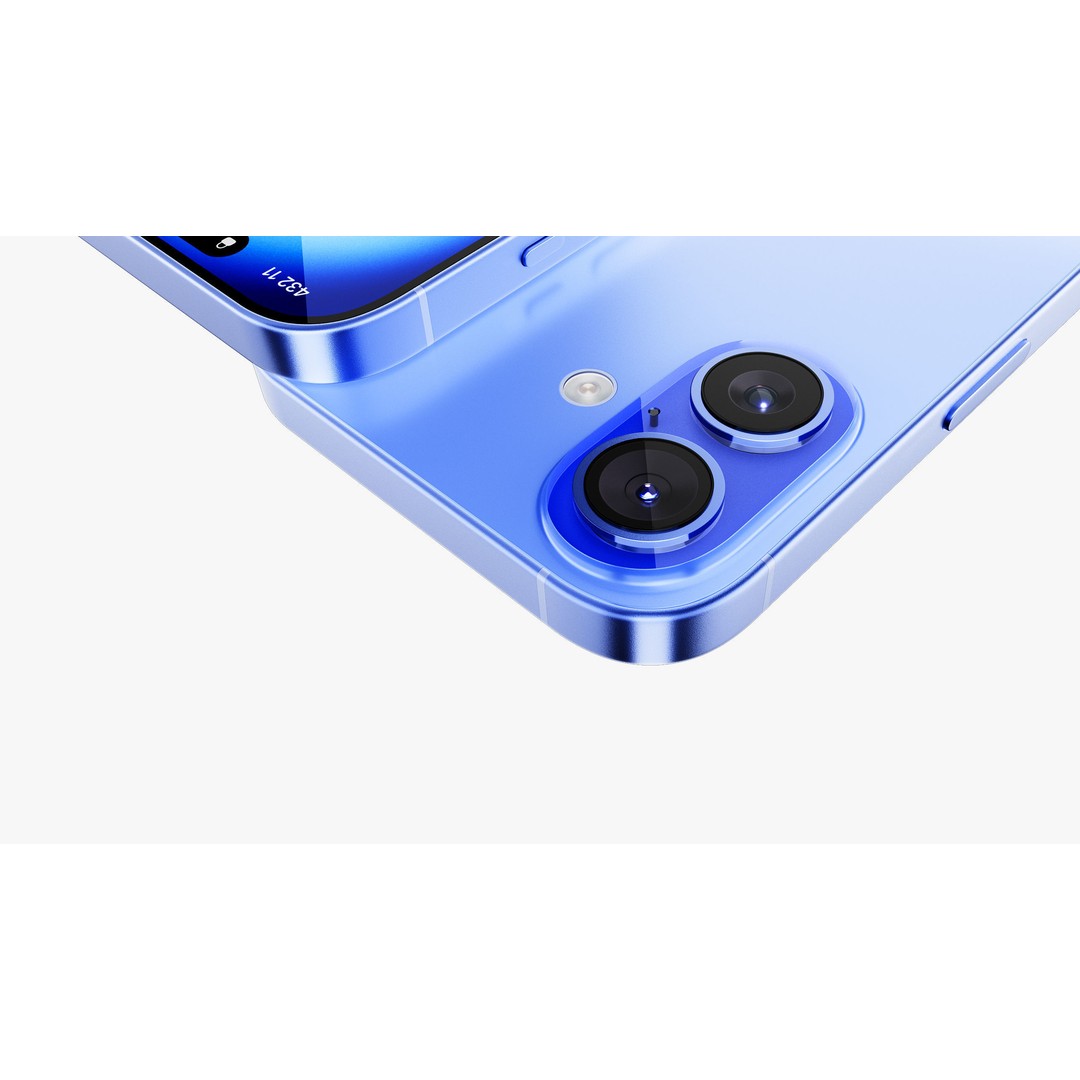 Apple iPhone 16 3D Model – Ultramarine Collection, PBR Textures, FBX, OBJ - View 30