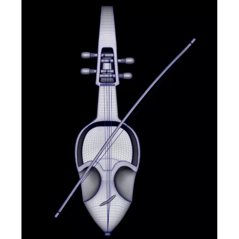 Indian Musical Instruments 3D Model – High-Detail Dholak, Tabla, Sarangi, FBX, OBJ - View 4