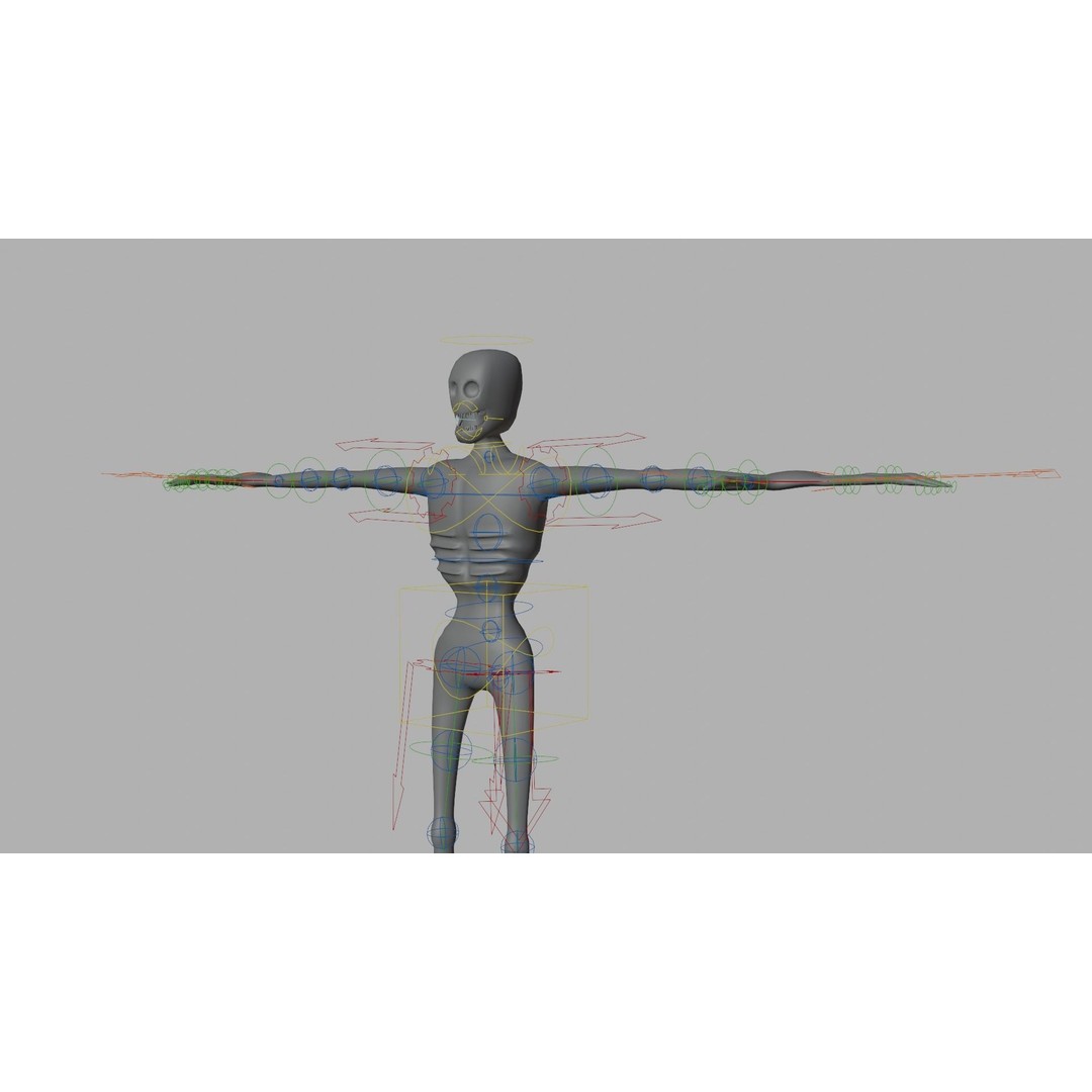 Lowpoly Monster 3D Model – Rigged Game Asset with PBR Textures - View 10