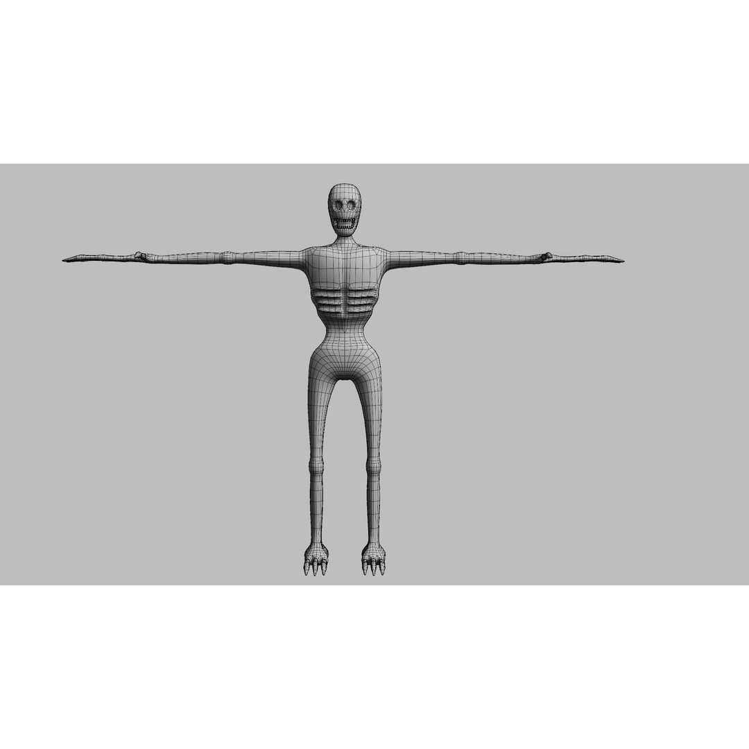 Lowpoly Monster 3D Model – Rigged Game Asset with PBR Textures - View 11