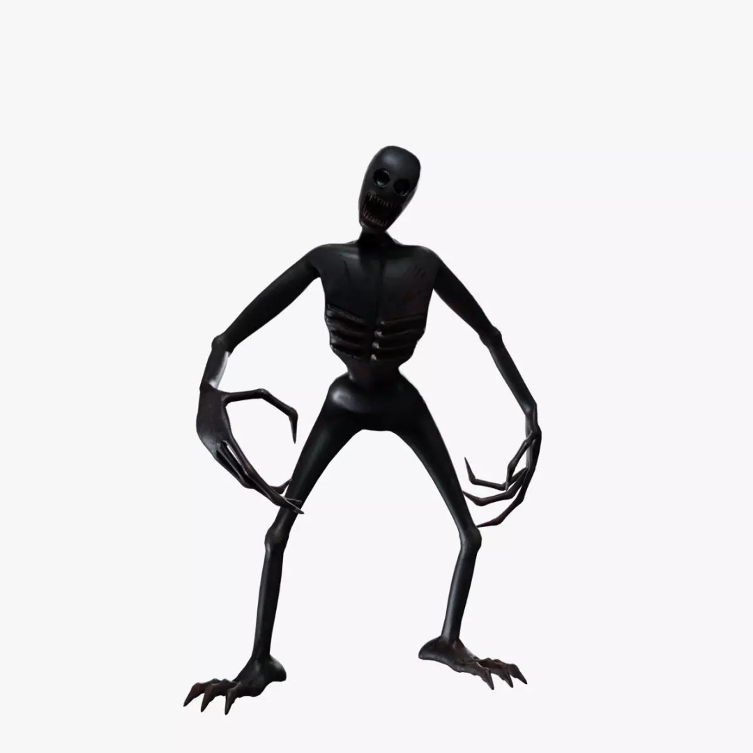 Lowpoly Monster 3D Model – Rigged Game Asset with PBR Textures - View 2