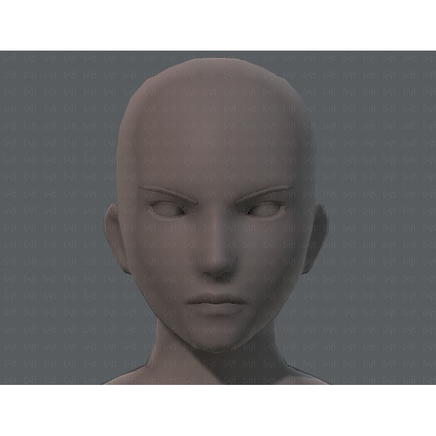 Base Mesh Man Character 3D Model – Low Poly Cartoon Design, FBX - View 35