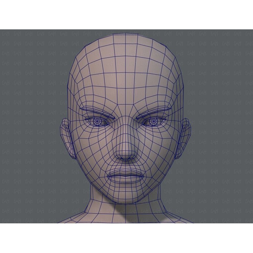 Base Mesh Man Character 3D Model – Low Poly Cartoon Design, FBX - View 36