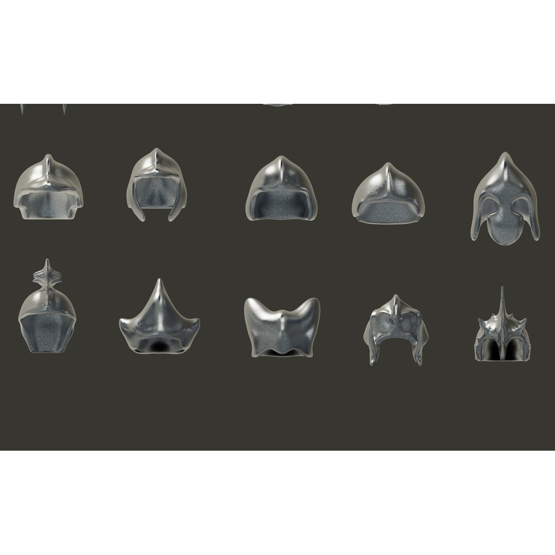 Military Helmet 3D Model – Low Poly Game Asset, FBX & OBJ - View 10