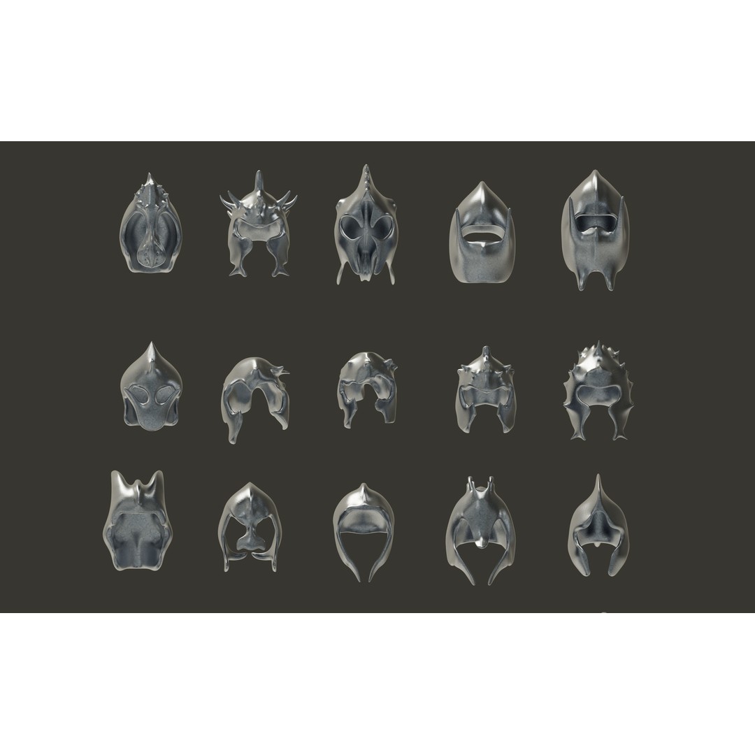 Military Helmet 3D Model – Low Poly Game Asset, FBX & OBJ - View 11