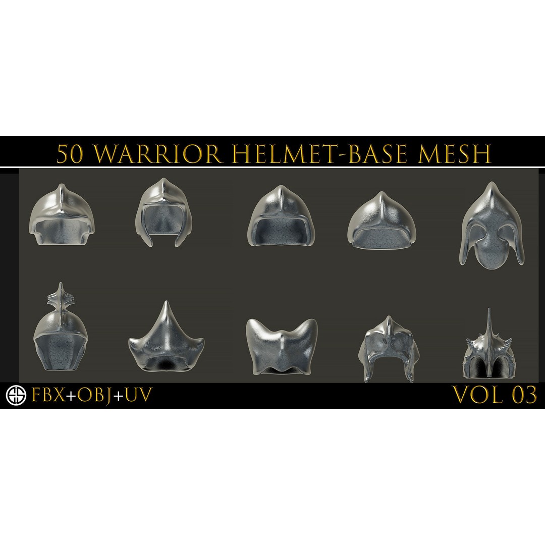 Military Helmet 3D Model – Low Poly Game Asset, FBX & OBJ - View 19