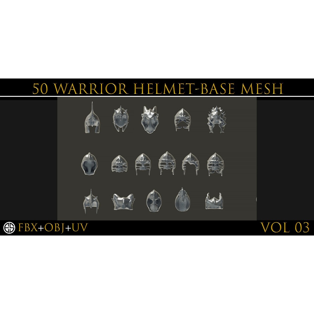 Military Helmet 3D Model – Low Poly Game Asset, FBX & OBJ - View 20