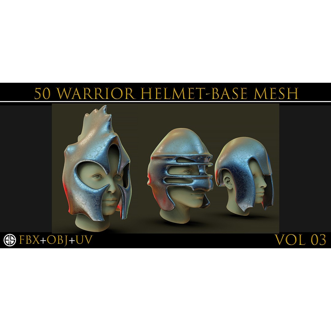 Military Helmet 3D Model – Low Poly Game Asset, FBX & OBJ - View 24