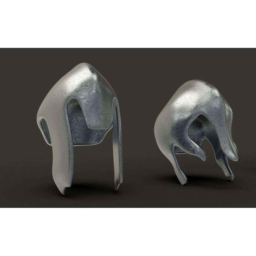 Military Helmet 3D Model – Low Poly Game Asset, FBX & OBJ - View 7