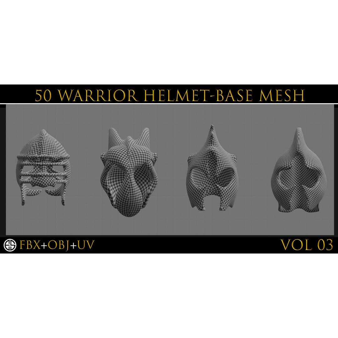 Military Helmet 3D Model – Low Poly Game Asset, FBX & OBJ - View 9