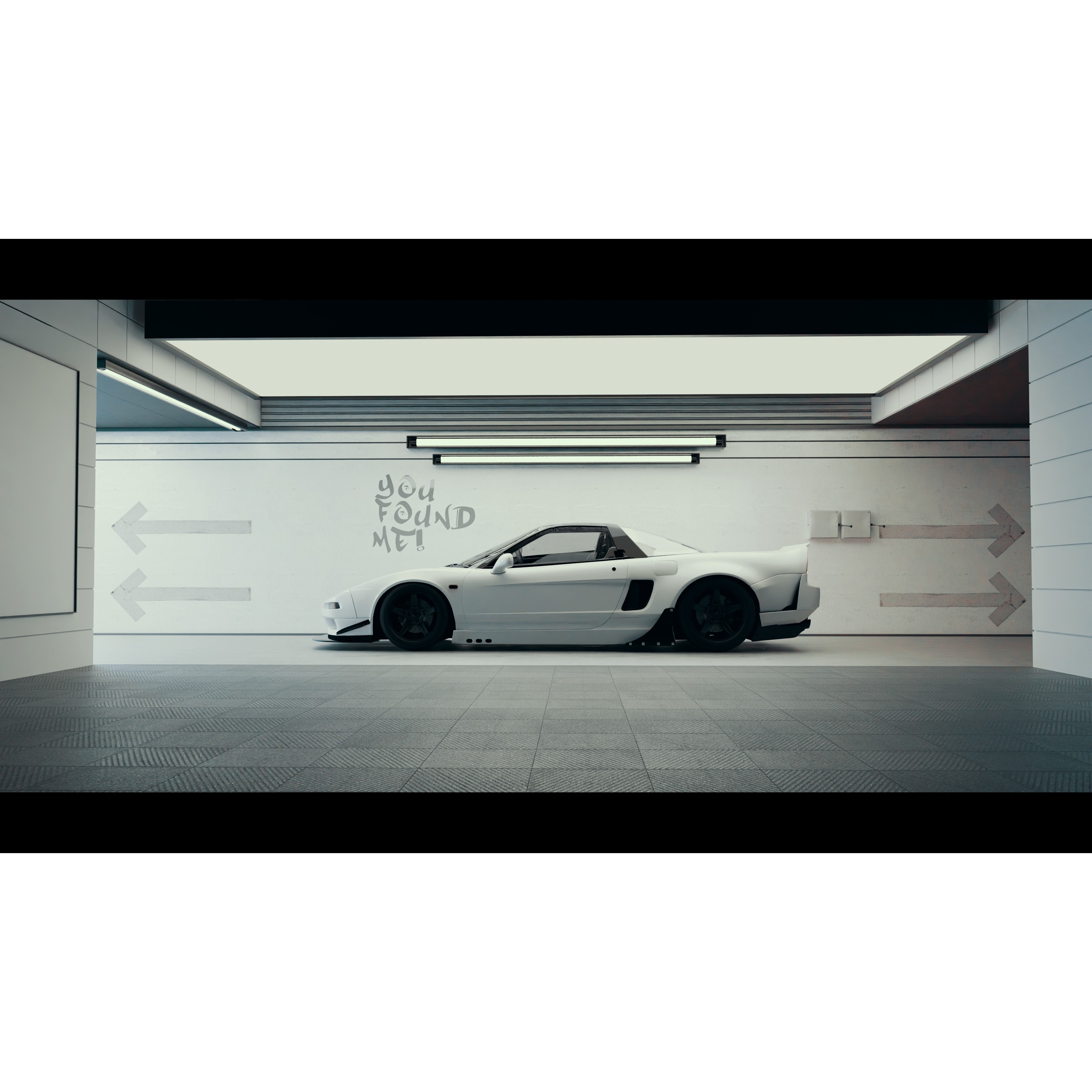 Automotive Garage - PBR Ready 3D Model - View 3
