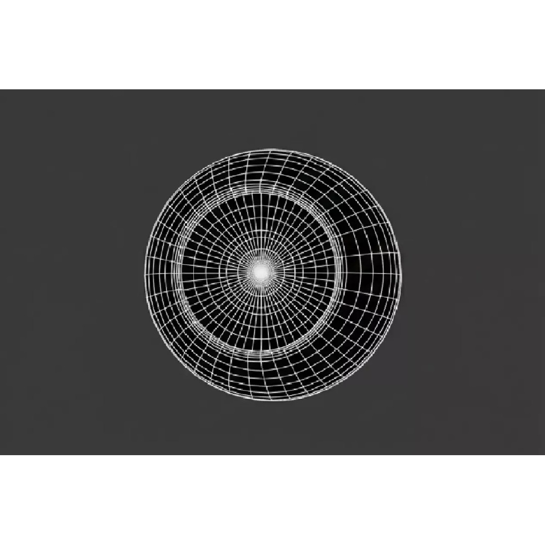 Human Eye 3D Model – Procedural Amber Shader, Game-Ready