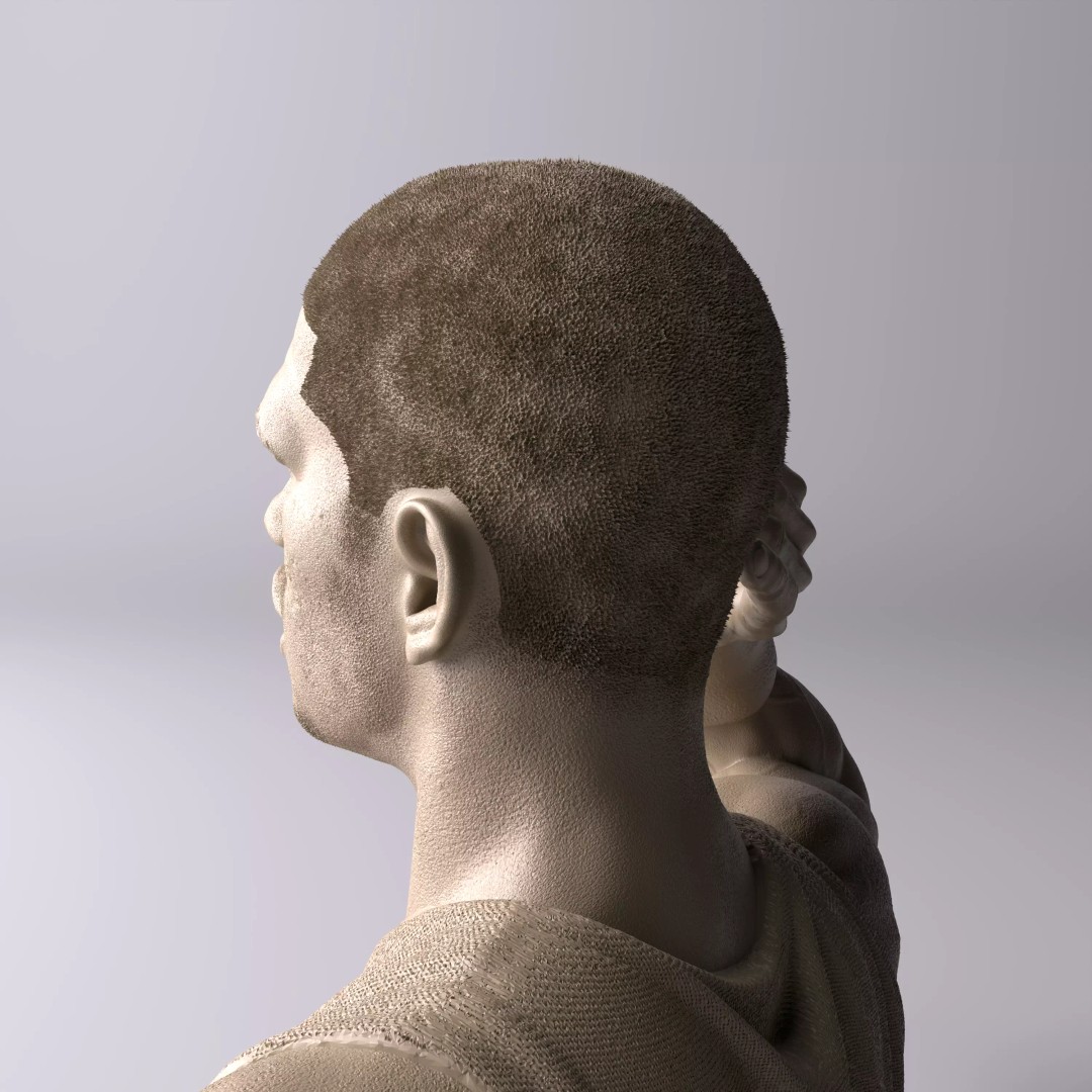 Carlos Alcaraz 3D Model – Premium Collectible Diorama, FBX/OBJ - View 7