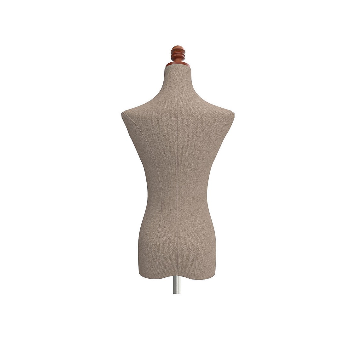 Tailors Dummy 3D Model – Low Poly PBR Mannequin, FBX, OBJ - View 7