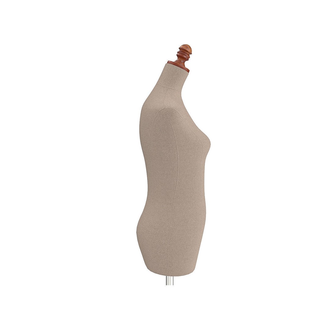 Tailors Dummy 3D Model – Low Poly PBR Mannequin, FBX, OBJ - View 9