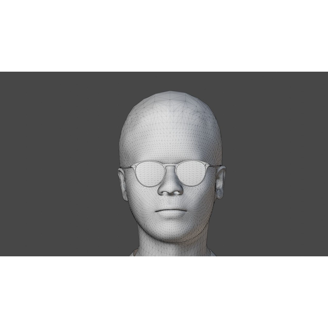 Pack of 7 Rigged Human 3D Models – Low Poly T-Pose Characters, FBX, OBJ - View 18