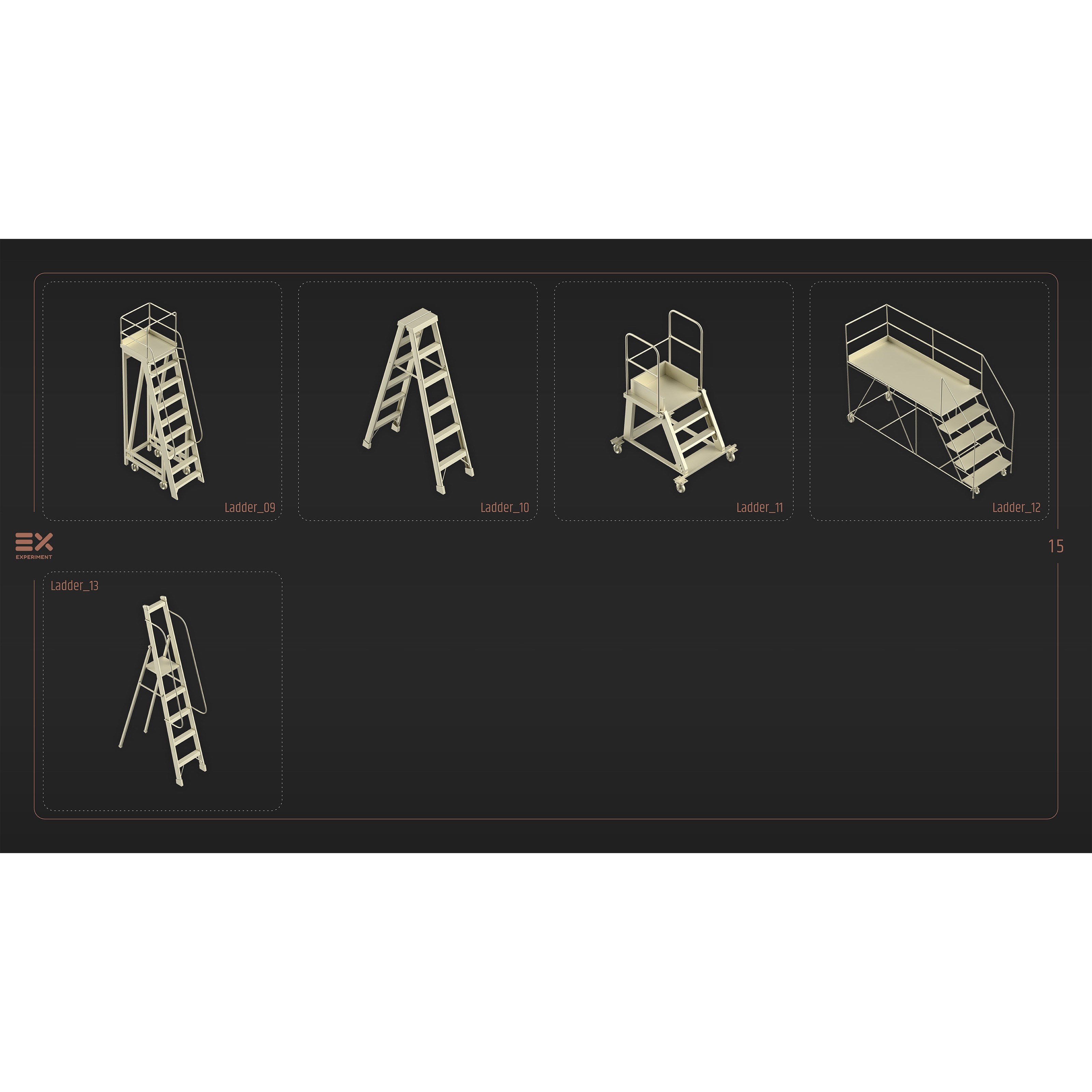 Warehouse Props Collection - Low-Poly Game-Ready 3D Model - View 19