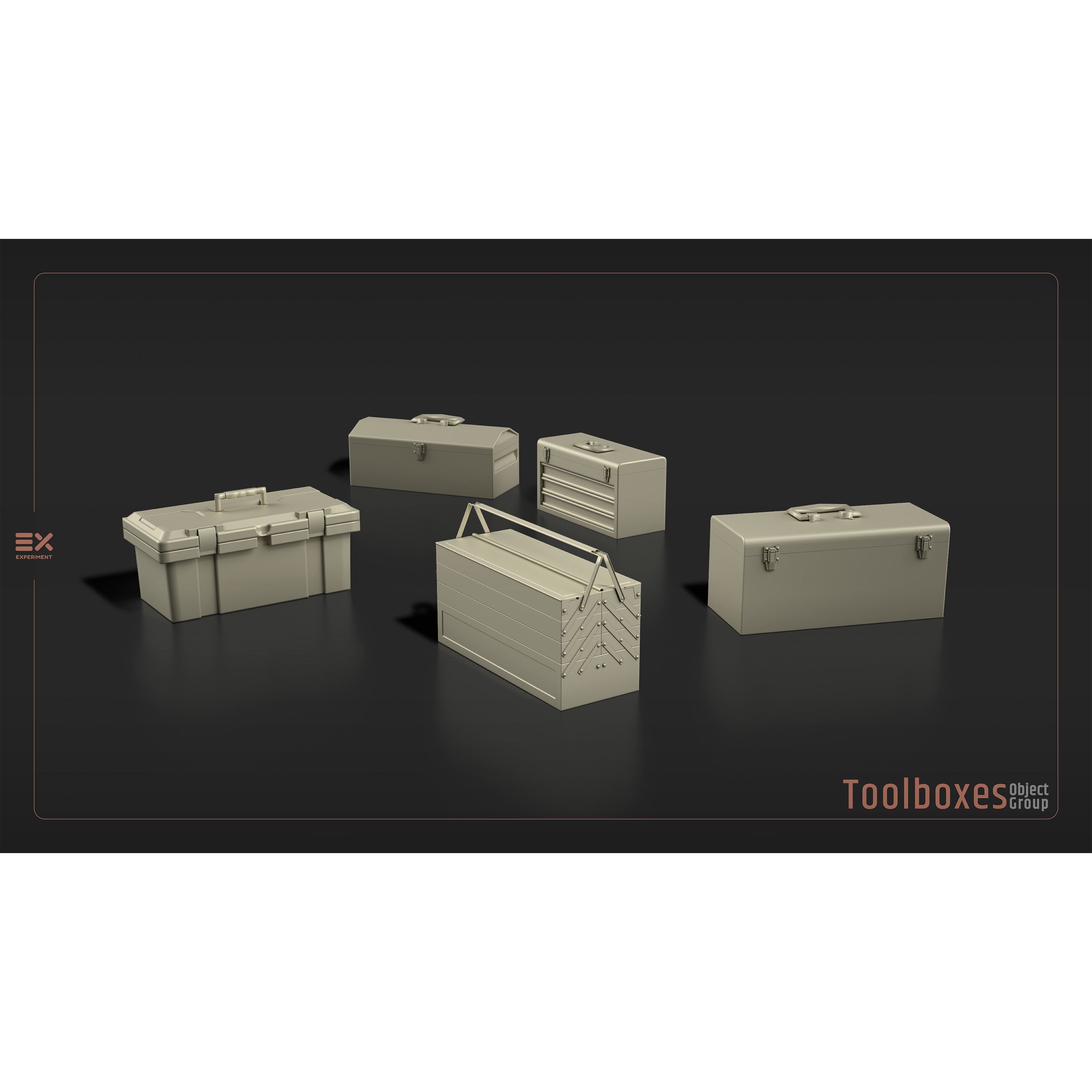 Warehouse Props Collection - Low-Poly Game-Ready 3D Model - View 26