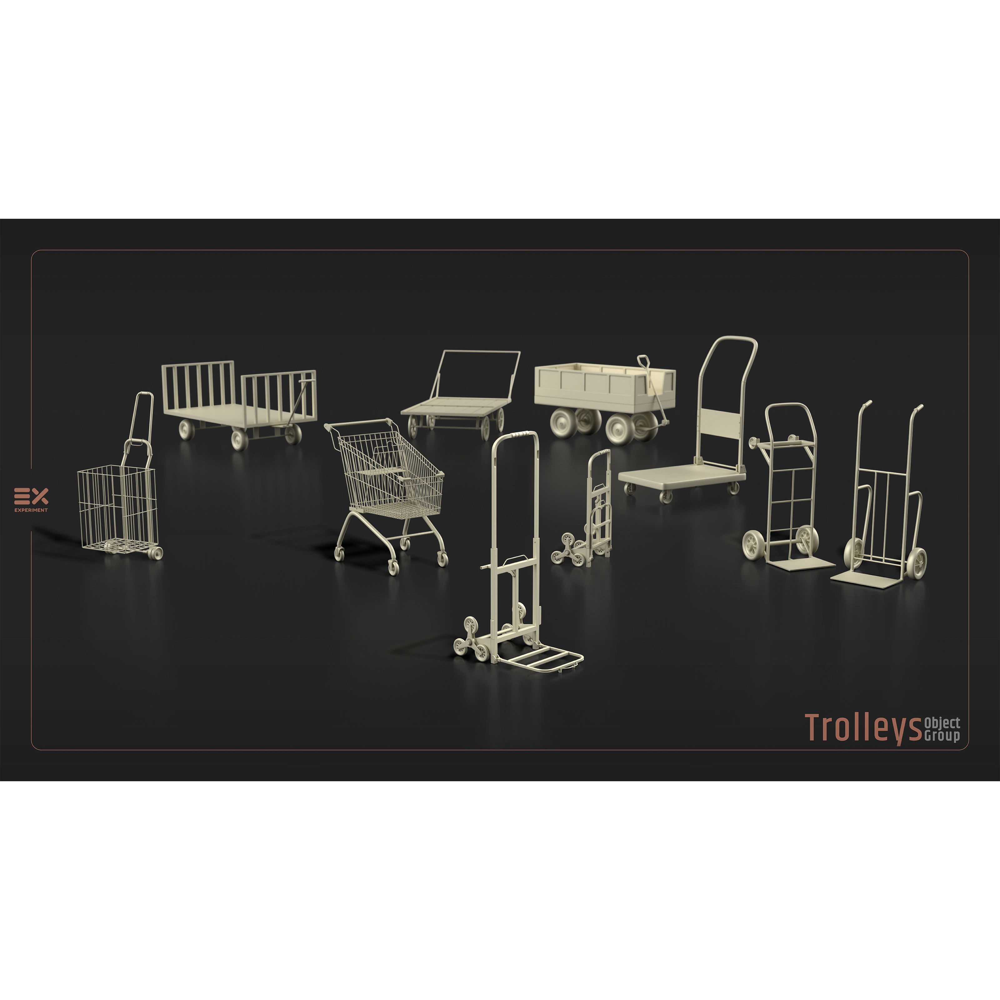 Warehouse Props Collection - Low-Poly Game-Ready 3D Model - View 28